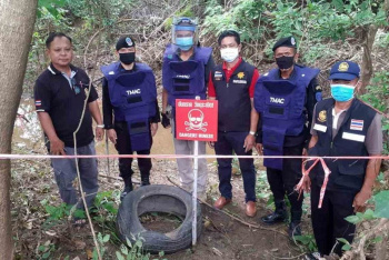 На востоке Таиланда нашли неразовавшиеся мины со времен гражданской войны в Камбоджии
