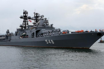 Корабли ВМФ Российской Федерации кинули якоря на военной базе Саттахип в Таиланде