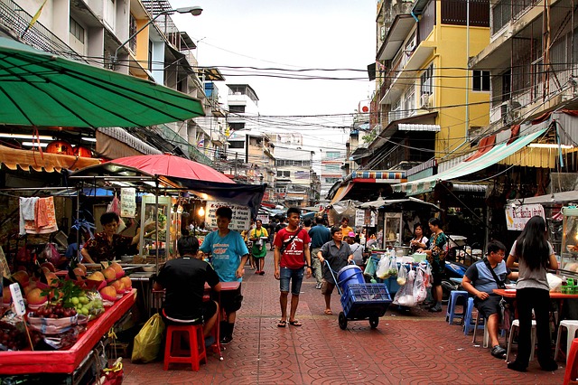 Уличная еда в Таиланде