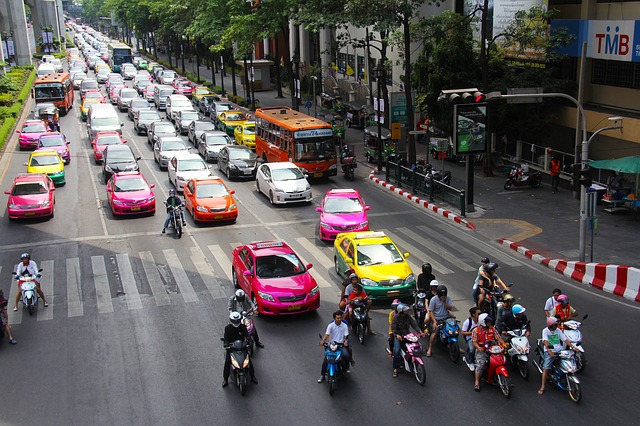 Такси и общественный транспот в Таиланде