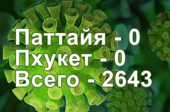 Хорошие новости в Таиланде: на Пхукете и в Паттайе за 15 апреля нет новых зараженных