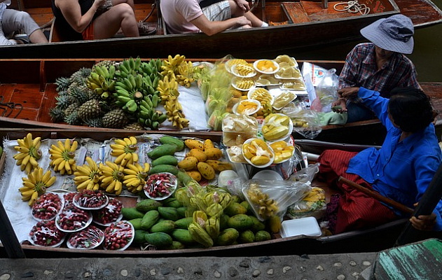 Изображение для статьи - Названия тайских фруктов и сезон их продаж