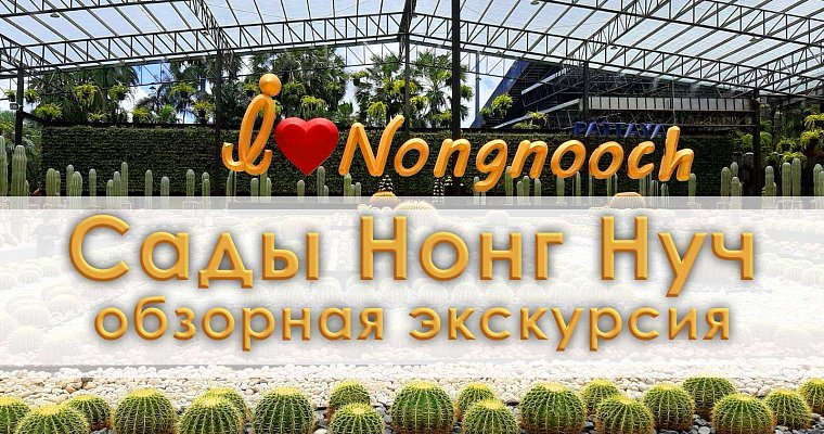 Новый сад госпожи Нонг Нуч. Обзор экскурсии с видео и фотографиями