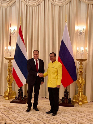 Изображение для новостной статьи - 30-31 июля проходит встреча Лаврова с Премьер-министром Таиланда в Бангкоке
