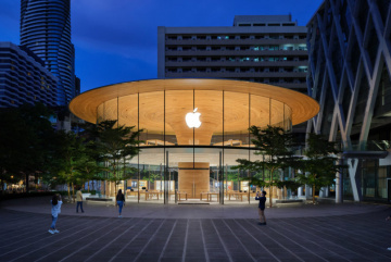 Анонос изображения к новости Apple Central World -  второй розничный магазин продукции Apple открыт в Бангкоке