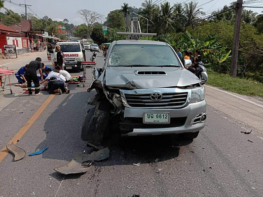 Изображение для новостной статьи - Тайцы дороже оценивают разбитый мотоцикл, чем человеческую жизнь