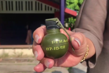 В Таиланде на оживленной улице нашли гранату