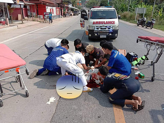 Изображение для новостной статьи - Продолжение истории: тайцы дороже оценивают разбитый мотоцикл, чем человеческую жизнь