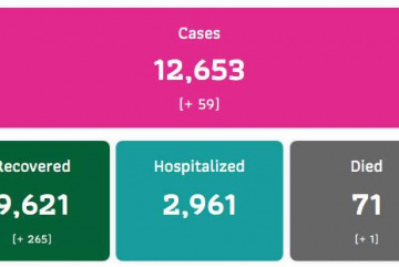 Анонос изображения к новости Отличные новости из Таиланда: количество новых выявленных случаев заболевания коронавирусом значительно снизилось к 20 января