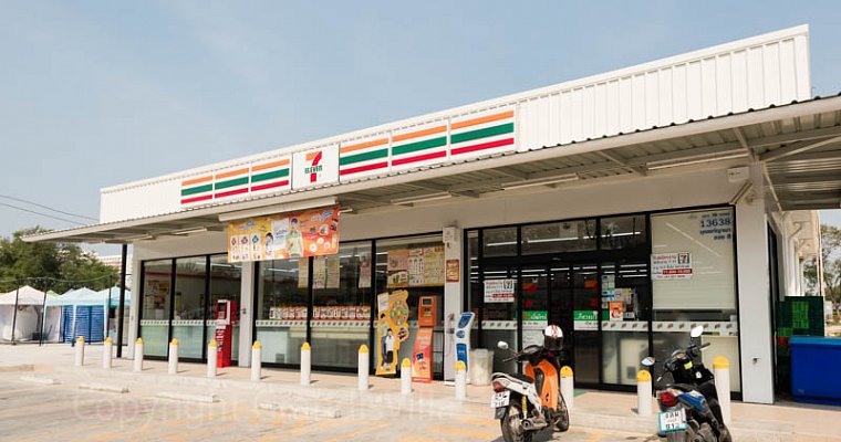 7-Eleven и Family Mart - круглосуточные магазины в Таиланде