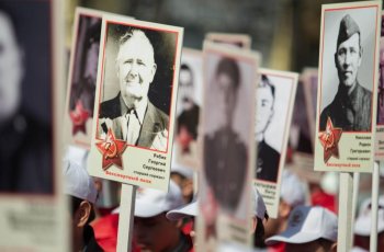 Бессмертный полк в Паттайе. Парад на 9 мая в 2019 году