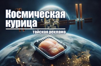 Космическое куриное филе - прикольная тайская реклама