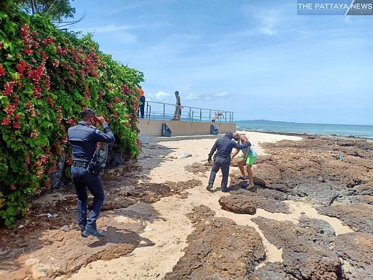 Изображение для новостной статьи - Нарушители запретов. Полиция Паттайи арестовала троих иностранцев на пляже