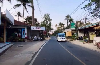 Как выглядят небольшие тайские городки на острове Ко Чанг (видео). Часть 5