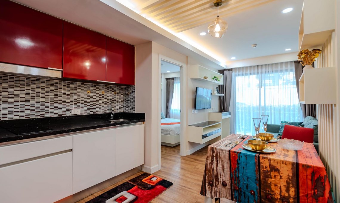 Квартира Dusit Grand Park в Паттайе | район Джомтьен